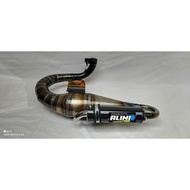 Vespa Copy Malossi Silincer Carbon Exhaust, Original Aliniqualityperfomance