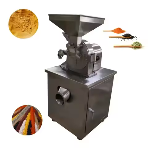 Automatic Industrial Coffee Grinder Machine Grain Powder Pulverizer Spice Grinder Commercial Grain G