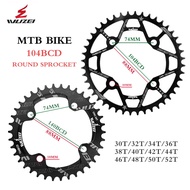 WUZEI Chainring Mountain Bike Chainwheel Chainring Disc 104bcd 32t 34t 36t 38t MTB Bike Crankset