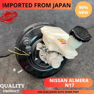 🇯🇵NISSAN ALMERA N17 MASTER BRAKE BOOSTER PUMP MASTER PUMP  IMPORTED FROM JAPAN USED