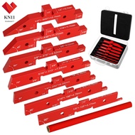 7Pcs Router Table Setup Bars Aluminum Alloy Setup Blocks Height Gauge Set for Carpentry SHOPCYC7688