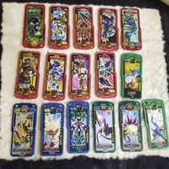 (16pcs) Set Butto Burst Game Card Green / Blue / Red Aeon Mall