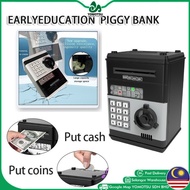 Electronic Piggy Bank ATM Password Money Box Cash Coins Saving Box ATM Bank Safe Box Automatic