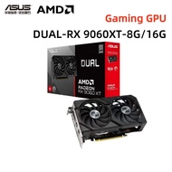 ASUS DUAL RADEON RX 9060XT 8G GPU GDDR6 8G E-sports live streaming editing AI intelligent video card