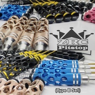 RC Speed10. 4Pcs Hex Screwdriver Set 1.5 / 2.0 / 2.5 / 3.0 Titanium Gold HSS Hardened Tips Tool For 