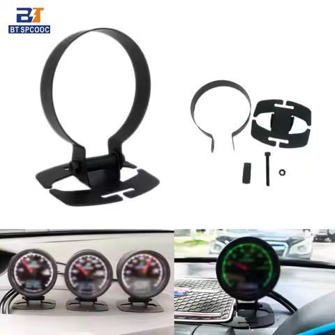 Universal Racing Aluminum Gauge Holder Dash Top Mount Pod 60/62MM Practical For Greddi Water Temp Tu