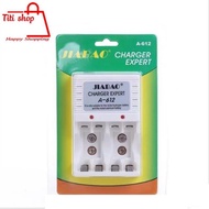 AA-AAA-9V battery charger (A-612) - 10246- TitiShop