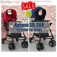 100% ORIHINAL 100% PAGPAPADALA✠✑【Ready Stock】▪﹍▬COD Apruva Stroller for Baby Sd-20R 3-Way Reversibl