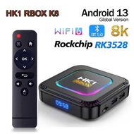 Foreign Trade HK1RBOX K8 Android 13 Network Set-Top Box TVBOX wifi6 HD 8K Bluetooth 5.0
