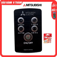 Điều Khiển Quạt MITSUBISHI loại Xịn Kèm Pin Remote Mitsubishi treo tường quạt đứng.