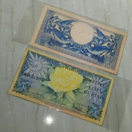Uang Kertas Mahar 5 Rupiah 1959 Seri Bunga Seserahan