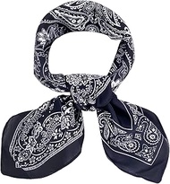 BEGOOD Square Satin Head Scarf for Women Silk Feeling Scarf Hair Bandana Neck Scarf Hair Wraps Valen