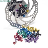JUNYUE88WL Fixing Screws Stainless Steel MTB Bike M5x9mm Colorful Mountain Bike 12PCS T25 Screw