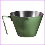 Espresso Shot Cups Stainless Steel Measuring Shot Cup with Handle Espresso Accessories Espresso Shot