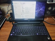 HP Pavilion Gaming 15 Laptop RTX 3050 16gb ram | 512gb