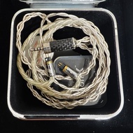 Effect Audio Cleopatra • 精選 UPOCC 高純度銀線 MMCX 2 Pin 2.5mm Balanced • 單,盒及所有配件齊備 狀態極佳 • https://www.cr