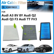 Air Conditioning Cabin Filter For Audi A3 8V Convertible 8Y Sportback Q2 Q3 F3 Audi TT MK3 FV3 Acces