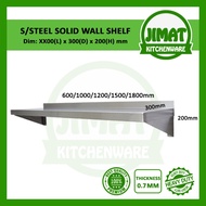 2FT/3FT/4FT/5FT/6FT Stainless Steel Wall Shelf / Rack / Storage Organizer / Cabinet Overshelf