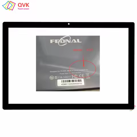 Black 10.1 Inch New For FEONAL K110 Tablet Capacitive Touch Screen Digitizer Sensor External Glass P