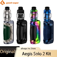 GeekVape S100 Aegis Solo 2 Kit Asli 100W A-lock Rokok Elektronik