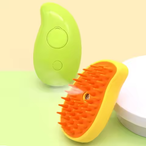 Comb Accessories for Cats 3-in-1 Cats Pet Products Electric Cats Hair Brush Sprayer Grooming Supplie