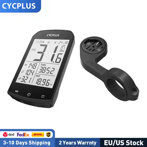 CYCPLUS M1+Z1 Cycling GPS Wireless Bike Computer With BLE 5.0/ANT+ with 2.9" LCD Screen Auto Backlig
