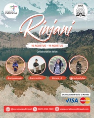 OPEN TRIP RINJANI KEMERDEKAAN