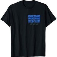 Imagine Dragons Exclusive Peace T-Shirt Fashion Men's T-Shirt Tops Latest Trendy Short Sleeve Distro