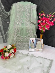 [PRE-ORDER] 2025 NOV READYMADE PAKISTANI SUIT WITH EMBROIDERY SEQUINS WORK SIZE S TO 6XL ( DELIVERY 