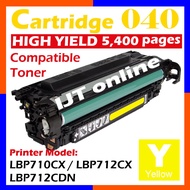 Compatible to Canon Cartridge 040 CRG CART 040H Toner LBP710CX LBP712CDN LBP712CX LBP 712CX LBP712 L