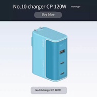 CUKTECH AD1003 ที่ชาร์จความเร็วสูงแล็ปท็อป มีพอร์ต USB-C 120วัตต์3พอร์ตชาร์จ Flash สุดๆ2024ใหม่