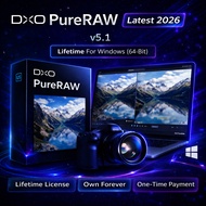 DxO PureRAW 5.1 Full Version Lifetime For Windows 64-bit | RAW Image Processing & Noise Reduction