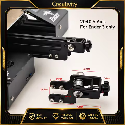 3D Printer Part Belt Tensioner 2020 Profile X-axis 2040 4040 Y Axis Synchronous Belt Timing Stretch 
