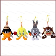 Looney Tunes Daffy Duck Tweety Bird Bugs Bunny Plushie Cute Plush Cotton Doll Bag Charm
