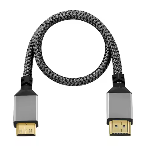 Nylon MICRO MINI HDMI To HDMI Cable HDMI2.0 4K 60HZ MINIHDMI MICROHDMI HDMI Cable Wire For Camera Pr