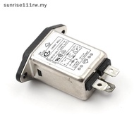SRMY 1PCS EMI RFI Filter AC 250V 10A CW1D-10A-T Suppressor Power Line Noise Filter
0
0
0
0
0 .