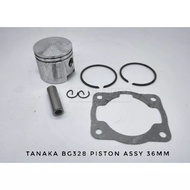 (Ready Stock)Taiwan Quality Brush Cutter Bg328 Piston Kit Tanika 328 Tenaka 328 Tanaka 328 Piston+Ri