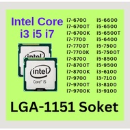Core i3 i5 i7 LGA 1151 Soket Processor 9700 9700K 8700 8700K 7700 6700 9500 8500 6500 7500 7400 6400