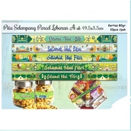TOKODIPADANG1 CHEAPEST (1 Pack contains 10 Sheets) A Sling Ribbon, Eid parcel ribbon, Eid al-Fitr pa