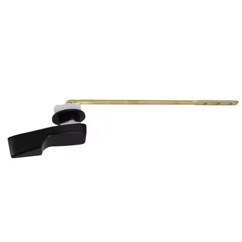 For Toilet Repair For Home Bathroom Toilet Tank Flush Lever Toilet Flush Handle Modern Chrome Finish