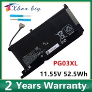 💥PG03XL Baery For Hp Pavilion 15-DK 15-DK0125TX HSTNN-OB1I L48430-AC1 TPN-C141 TPN-Q229 HSTNN-DB9G 11.55V 52.5Wh