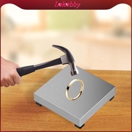 [Lohobby] Bench Block Flat Anvil Lightweight Shaping Block Anti Slip Craft Stamping Block