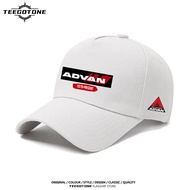 JDM modification Yokohama Advan wheel hub duckbill cap AD08R tire AD09 sun shading versatile basebal