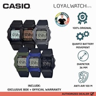 Casio Genaral Digital Men's Watch W-800H Rubber Original Official Warranty