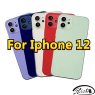 Back Rear Housing Battery Cover frame with Frame Side Buttons for iPhone 12