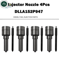YGS 4PCS New DLLA152P947 Diesel Injector Nozzle Injector Nozzle for Fuel Injector for Nissan Navara 