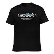 Eurovision Song Contest Malmo 2024 Men'S Custom T-Shirt