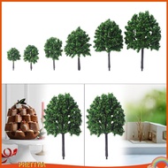 [PrettyiaSG] 10x Miniature Trees Model Train Scenery Architecture Trees for Landscape
