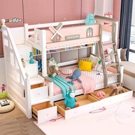 Pre order-Bunk Bed for Adult And Kids Bed Toddler Bed Small Apartment Day Bed With Stairs