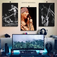 CUSTOM GUNS N ROSES ROOM DECORATION 20X30 / PERSONAL BAND GUNS N ROSES WALL DECORATION / WOODEN POST